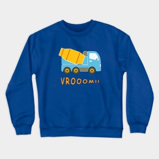 Cement mixer truck Crewneck Sweatshirt